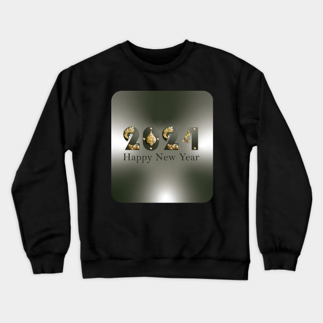 Sculpting the New Year with Thai Artistry Crewneck Sweatshirt by XT STUDIO ART